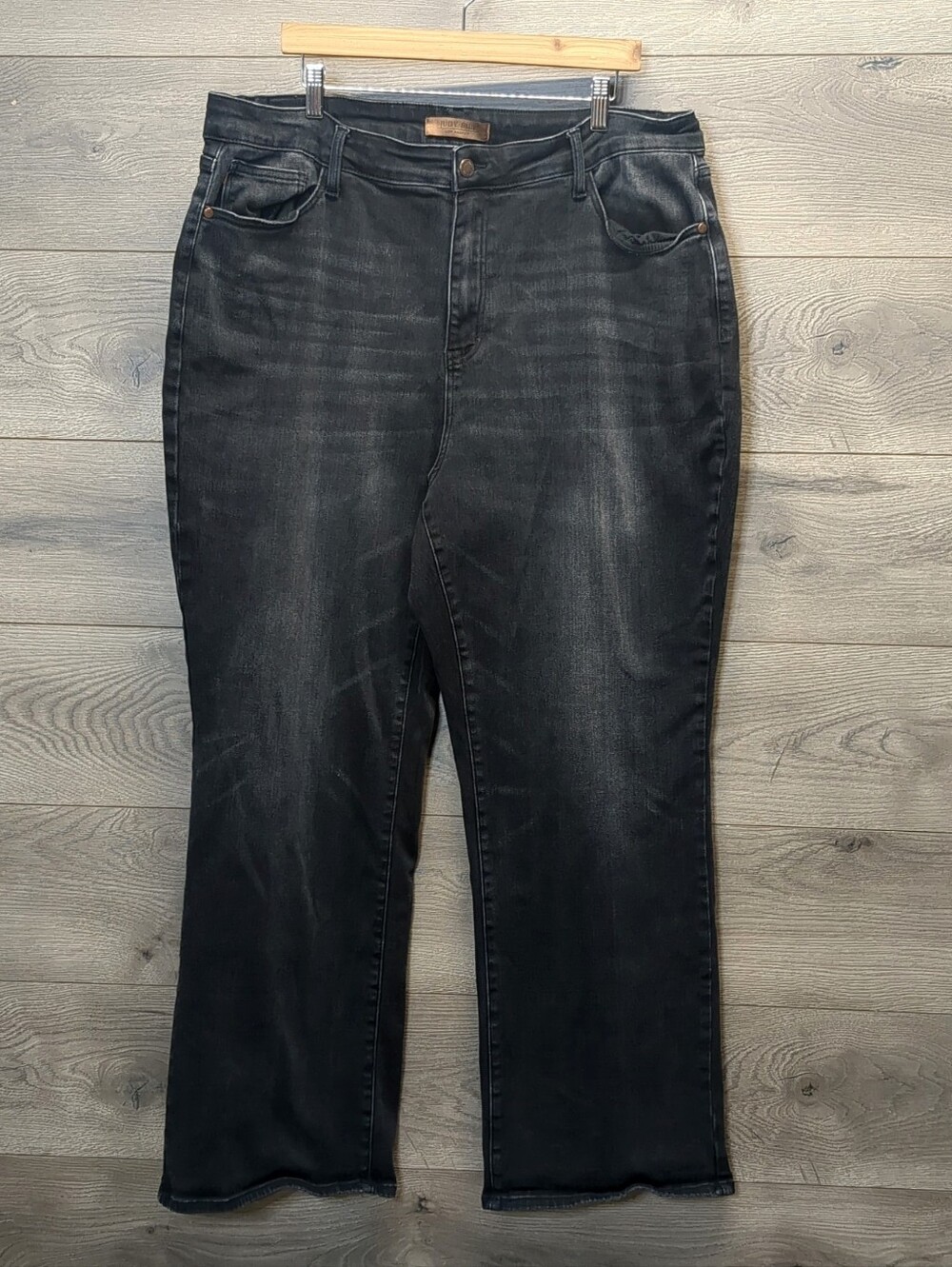 Judy Blue High Rise Wide Leg Jeans Women's Plus Size 24W - Picture 1 of 8